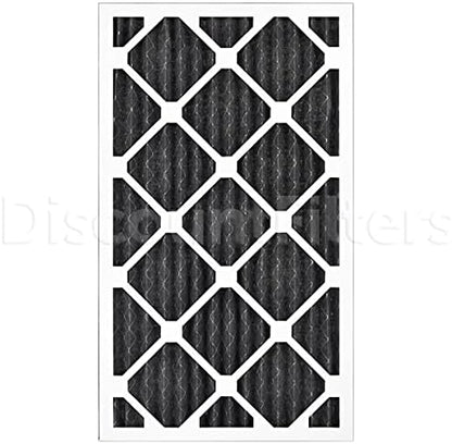 AIRX FILTERS WICKED CLEAN AIR. ODOR 14x24x1 MERV 7 Carbon Pleated Air Filter - Made in the USA - Box of 6