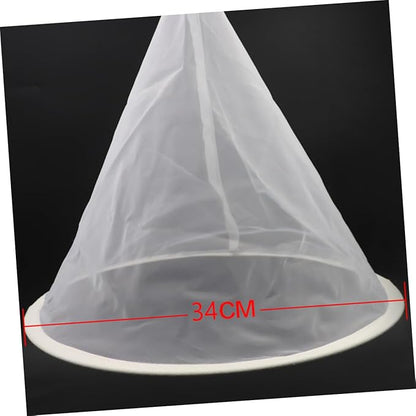 KICHOUSE Practical Mesh Honey Filter Tool Gauze Filter Net for Homemade Honey Drinks Kitchen Use