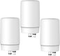 Waterdrop Faucet Water Filter, Replacement for Brita® Filter, Brita® Faucet 36311 On Tap Water Filtration System, FR-200, FF-100 Replacement Filter, White (3 Packs)