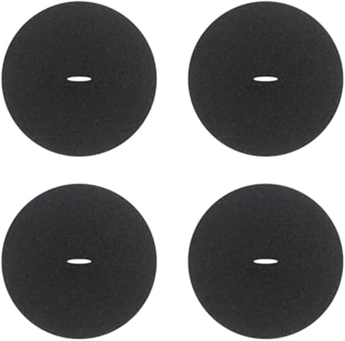 Washable Reusable Vacuum Filters for BLACK for DECKER RC EV1416 3-in-1 Lightweight Corded Upright, Polyester Plastic Foam Replacement Filter Set for Household Dust Reduction, 4 Pieces(4*Filter cotton)