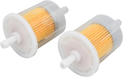 5/16" Inline Fuel Filter 12581-43012 Diesel Gasoline Fuel Filter 12581-43010 Compatible with Kubota Lawn Tractor Mower BX22D BX23D BX24D BX25 BX1870 BX1860 BX1850D BX1830D, 2 Pack