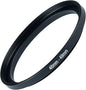 46mm to 49mm Step-up Adapter Rings Filter Adapter Black Metal Step Down Filter Ring Adapter Compatible with All Brand UV CPL ND Camera Lens Filter Stepping Rings (46mm-49mm)