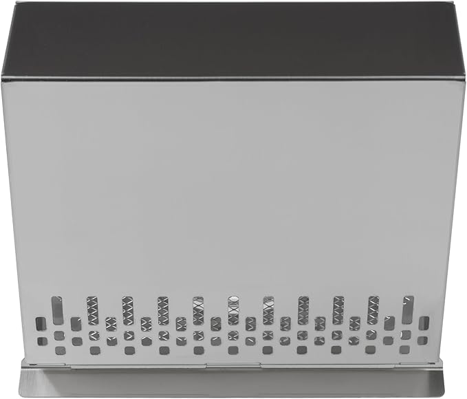 Vent Systems 6" Inch Air Supply Vent Cover with Rubber Gasket - Stainless Steel - Robust Weatherproof Outdoor Air Intake Box - Duct or Surface Mounting - Rain and Snow Protection