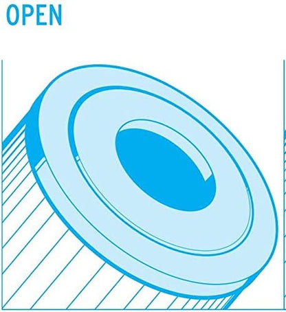 Unicel C-7350 50 Square Foot Media Replacement Hot Tub Spa Filter Cartridge with 200 Pleats, Compatible with Caldera Spas (2 Pack)