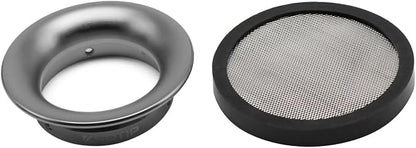 Carburetor Carb Velocity Stack Air Filter Cleaner Modified Trumpet Aluminum Alloy with Sponge Filter Steel Mesh for PWK32-34mm Short Style Fast Intake Suggest for Small Displacement (Titan, 55mm)