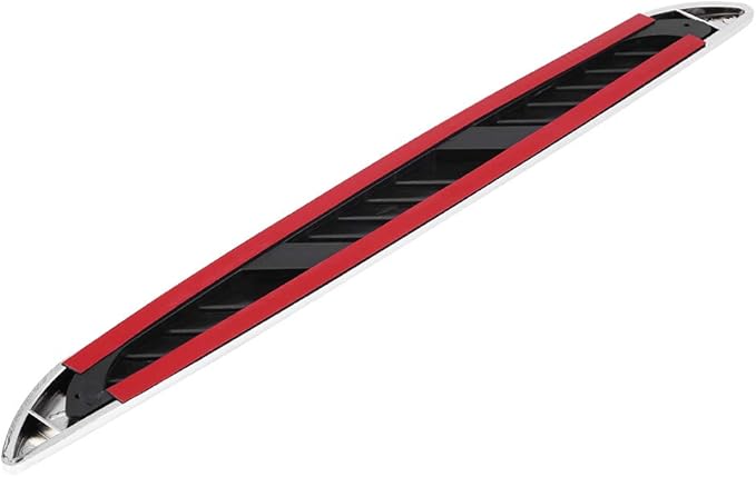 1 Pair Car Hood Vent Air Intake Grille, Car Exterior Hood Side Door Air Flow Vent Cover Intake Grille Decorative Trim Sticker
