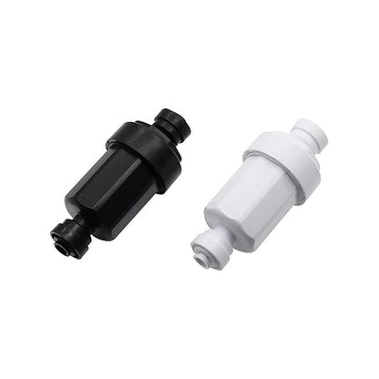 Spray Water Connection 1/4 Inch Slide Lock Quick Connect Water Micro Filter Stainless Steel 120 Mesh Water Purifier Front Water Micro Filter Garden Irrigation Tool