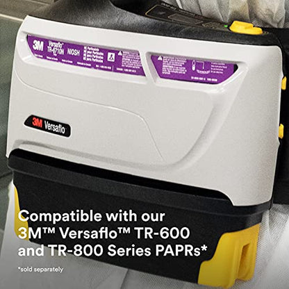 3M PAPR, Versaflo High Efficiency Filter TR-6710N, Particulates, For TR-600 Powered Air Purifying Respirator, 40/Case