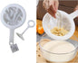 Kitchen Ultra-Fine Nylon Mesh Strainer I Filter Spoon Sieve For Soy Milk, Coffee, Milk, Yogurt, Juice, Enzymes, Honey, Wine, Rice Milk, Tofu brain