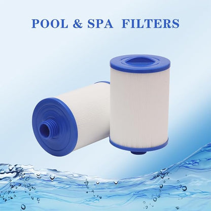Replaces 6CH-940 Spa Filter,Unicel 6CH-940,Filbur 817-0050,FC-0359,PWW50P3(NOT PWW50P4),25252, 03FIL1400,(1 1/2" Coarse Thread),Waterway Front Access Skimmer,SAE Thread Filter 2-Pack