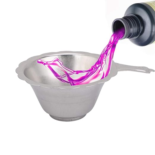 3D Printer Metal Filter Funnel Photosensitive Resin Foldable Strainer for SLA/DLP, Silver