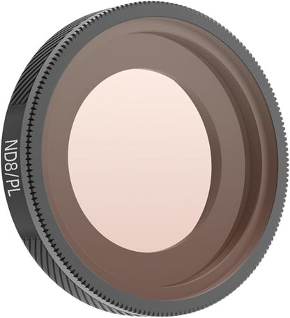 ND8/PL Filter Compatible with Insta360 GO Ultra Camera ND Lens Filter Accessories Waterproof Scratch-Resistant