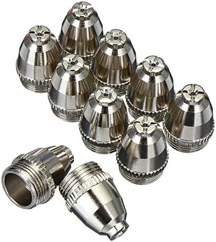 100pcs SG-55 AG-60P WSD-60 Plasma Cutter Consumables，Plasma Cutter Cutting Torch Tip Nozzles Consumables Kit