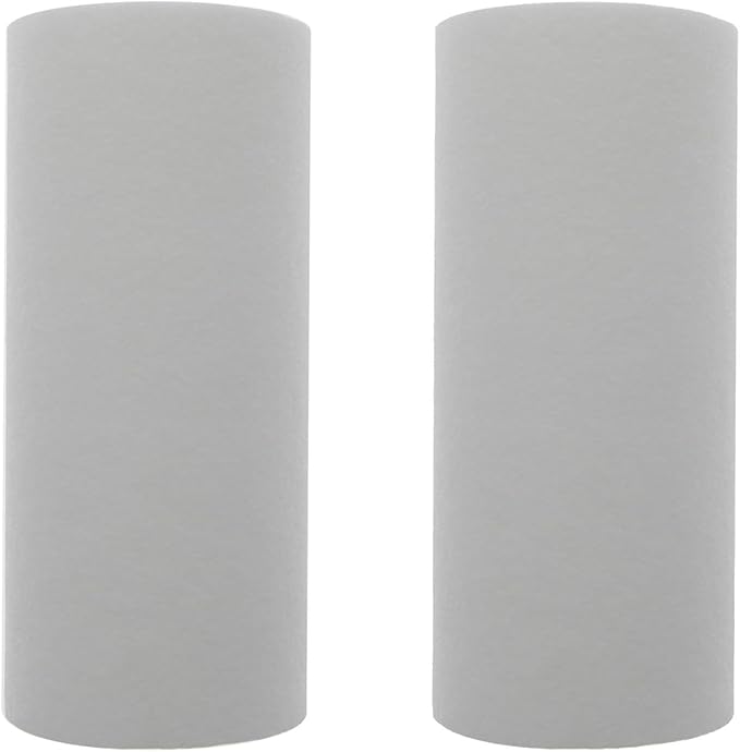 Tier1 10 Micron 10 Inch x 4.5 Inch | 2-Pack Spun Wound Polypropylene Whole House Sediment Water Filter Replacement Cartridge | Compatible with Hydronix SDC-45-1010, SDF-45-1010, Home Water Filter