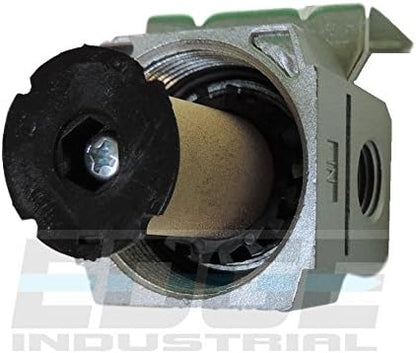 COMPRESSED AIR IN-LINE MINI PARTICULATE FILTER / WATER TRAP, 1/4" NPT, 5 MICRON