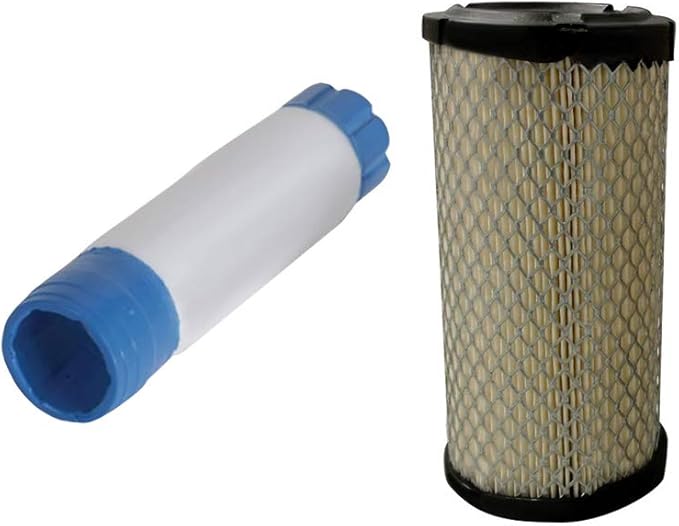 RAParts Inner & Outer Air Filter Set Fits John Deere Models: F735 X495 X595 X740 X744