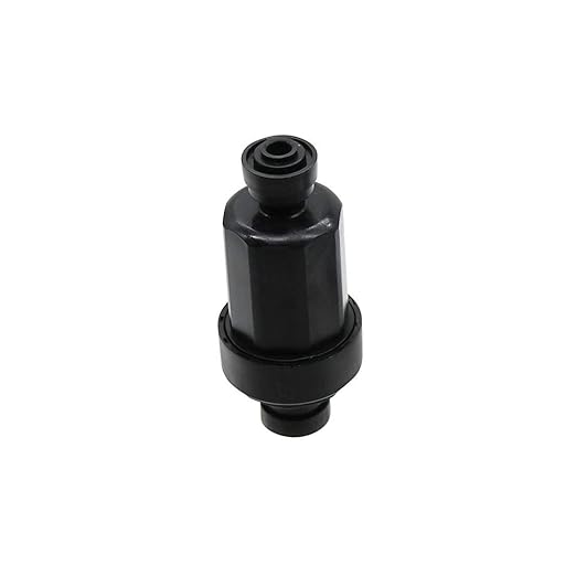 Spray Water Connection 1/4 Inch Slide Lock Quick Connect Water Micro Filter Stainless Steel 120 Mesh Water Purifier Front Water Micro Filter Garden Irrigation Tool