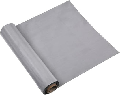 Stainless Steel Woven Wire Mesh, 250 Mesh Fine Metal Filter Screen, Tear-Resistant Mesh Panel, Kitchen Vent Mesh, Garden Insect Screen, Home Filtration Net