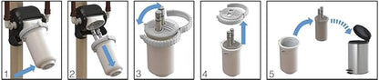 EcoPure WHARF30 No Mess Whole Home High Sediment Reducing Replacement Filter