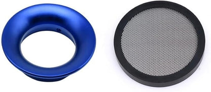 Carburetor Carb 40mm Air Filter Cleaner Velocity Stack Modified Trumpet with Sponge Filter Steel Mesh for VM22 PZ22 GX160 GX200 Short Fast Intake Suggest for Small Displacement (Blue,40mm)
