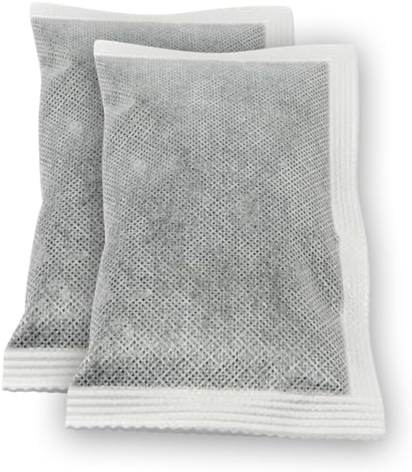 Green Piece® Activated Charcoal Air Filters for Odor Removal – Compatible with ITouchless Trash Cans (Pack of 2) – Not Made or Sold by iTouchless – Premium Odor-Absorbing Filters by Green Piece®