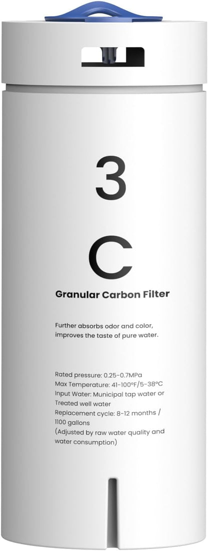 Glacier Fresh C Filter Replacement Filter Replacement for GFU03 Reverse Osmosis System