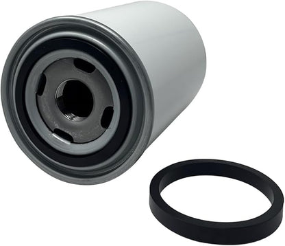 Air Compressor Oil Filter - Replacement Filter OEM Compatible with Quincy, Sullair, and Sullivan-Palatek - 10 Micron, 150 PSI, 31/32" - 20 Thread, 5.62" Tall x 3.66" OD