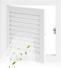 Decorative Return Air Grille Cover, Wall/Ceiling Vent Cover with Adjustable Design, Durables & Easy-to-Install for Home & Office, Cold Air Return Vent Cover(26x30in (66x76cm))