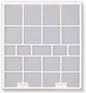 Air Conditioner Dustproof Filter Screen for Hisense Indoor Unit, Accessory for Hanging AC(34x38cm)