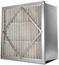 RIGID-PACK 24x20x12 Rigid Box Air Filter – MERV 11/65% ASHRAE HVAC Filter – Radial V-Pleat, Metal Frame, Single Header – High-Efficiency Replacement for Commercial & Industrial Systems