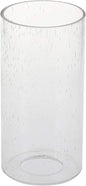 GoLucky Glass Cylinder Shade Accessory for Lamp - Bubble Glass Fixture Replacement with 1-5/8 Inch Fitter - 3"D x 6"H