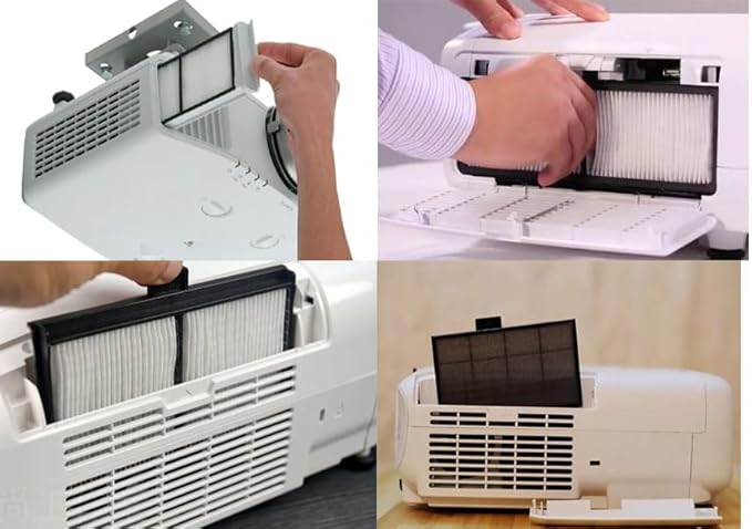 ELPAF25 /V13H134A25 Projector Air Filter for Epson Cinema 705HD EX71 EX51 EX31 EB-X8E EB-X72 EB-X7+ EB-S82 EB-S72 EB-S7+ EH-TW450 EB-X8 EB-X7 EB-W8 EB-W7
