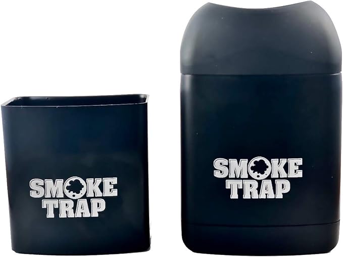 Smoke Trap 2.0 - Personal Air Filter (Sploof) - Smoke Filter With Replaceable Filter - 300+ Uses (Black)