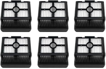 Scrubber Wiper Filter Soft Brush Wet and Dry Vacuum Cleaner Spare Part，Compatible for Dreame， M13 / H13 Accessories(FILTER-6PCS)