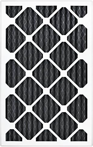 AIRx ODOR 16x25x1 MERV 7 Carbon Pleated Air Filter - Made in the USA - Box of 6