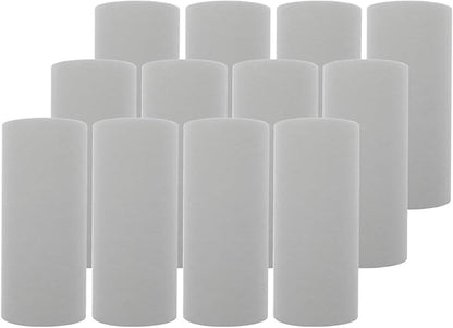 Tier1 10 Micron 10 Inch x 4.5 Inch | 12-Pack Spun Wound Polypropylene Whole House Sediment Water Filter Replacement Cartridge | Compatible with Hydronix SDC-45-1010, SDF-45-1010, Home Water Filter
