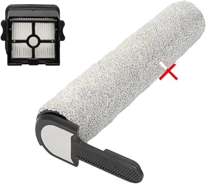 AT28 Main Roller Brush with Filters, Compatible for Ultenic AC1 Elite Floor Scrubber, Wet Dry Vacuum Cleaner Accessories