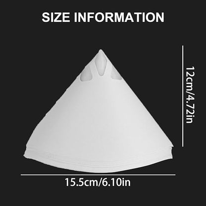Photo Curing 3D Printer Accessories Paper Filter LCD Resin Thicker Paper Filter Funnel Meshing Disposability