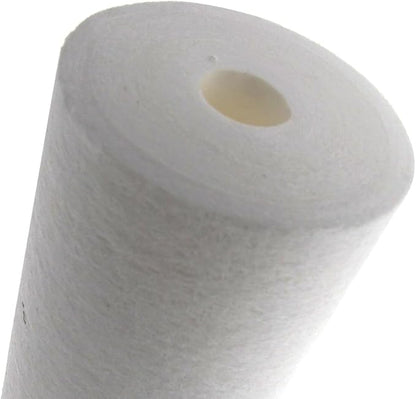 Tier1 10 Micron 10 Inch x 4.5 Inch | 6-Pack Spun Wound Polypropylene Whole House Sediment Water Filter Replacement Cartridge | Compatible with Hydronix SDC-45-1010, SDF-45-1010, Home Water Filter