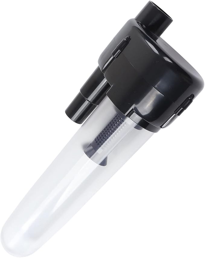 Vacuum Cleaner Dust Collector Filter, ABS Material with 2pcs Connectors for 32mm and 34.5mm Hoses - Motor Protection, Reusable Water - Washable, Durable and Lightweight