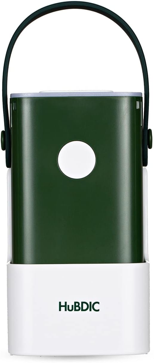 HubiCare Mini Portable Air Purifier - Cordless Air that does not require a HEPA filter & Eliminates Odors - Cars, Pet Litters, & Shoe Closet (Green)