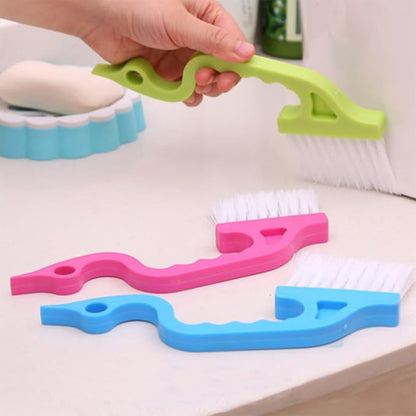 UPKOCH Window Groove Cleaning Brush Set 8pcs Window Gap Scrubber Brushes Dust Removal Wet and Dry Use Cleaning Tools for Home and Office