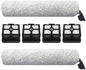 Scrubber Wiper Filter Soft Brush Wet and Dry Vacuum Cleaner Spare Part，Compatible for Dreame， M13 / H13 Accessories(Set A)