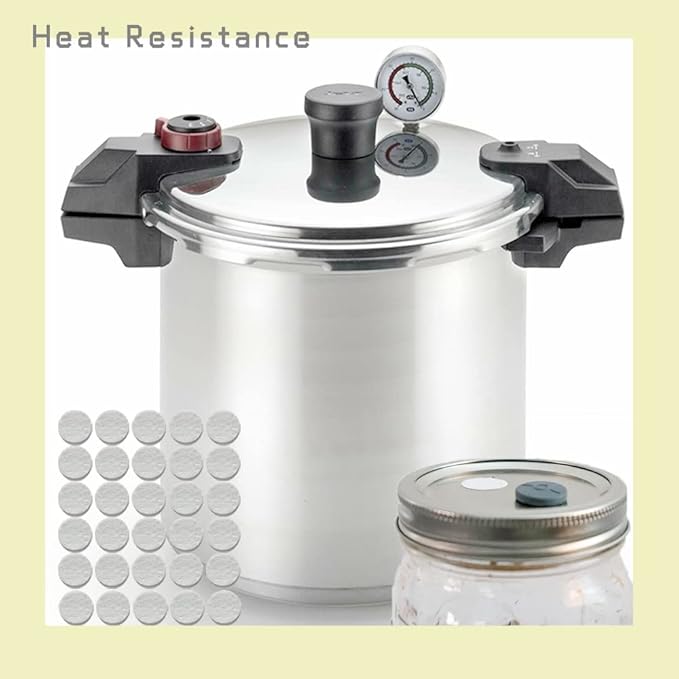 100PCS Self Healing Injection Ports and 120PCS Synthetic Filter Stickers Mushroom Growing Supplies（13mm for Ports &20mm for Stickers ）