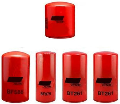 RAParts One (1) New Complete Filter Kit Fits International Harvester 1066 1086 1466 1486