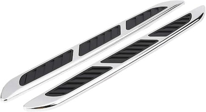 1 Pair Car Hood Vent Air Intake Grille, Car Exterior Hood Side Door Air Flow Vent Cover Intake Grille Decorative Trim Sticker