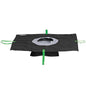 PIG Adjustable Frame Storm Drain Filter | Traffic Safe Sediment Filter | Inside The Drain Filter | for Storm Drains 24" - 37" W to 35" - 49" L | Rectangle | 12” Diameter | PMB30626