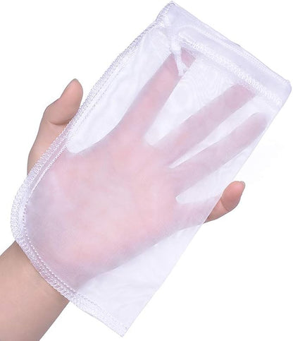 ALEGI 180 Micron Aquarium Filter Media Fine Mesh Bag, 8" by 4" Small Extra Fine Media Bags