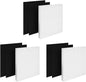 Nispira True HEPA Filter Replacement Set Compatible with Coway Airmega 200M Air Purifier AP-1518, Mighty Air AP-1512HH, 3 Sets