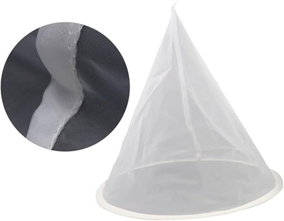 Practical Mesh Honey Strainer Gauze Filter Net Honey Sieve Strainer Reusable Home Kitchen Tools
